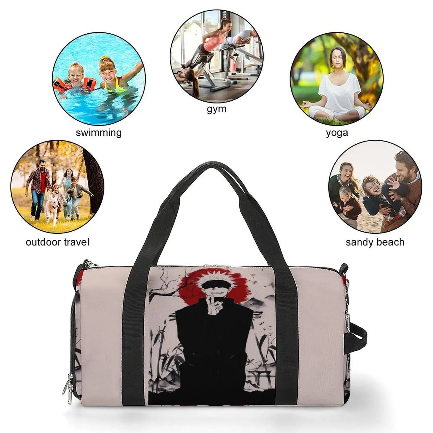 Gojo JJK Anime Gym Bag