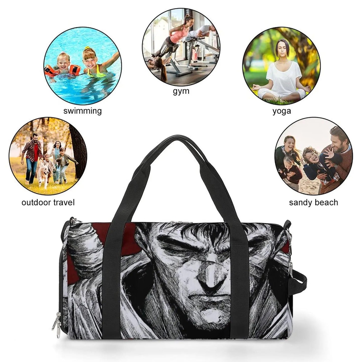 Tormented Anime Gym Bag
