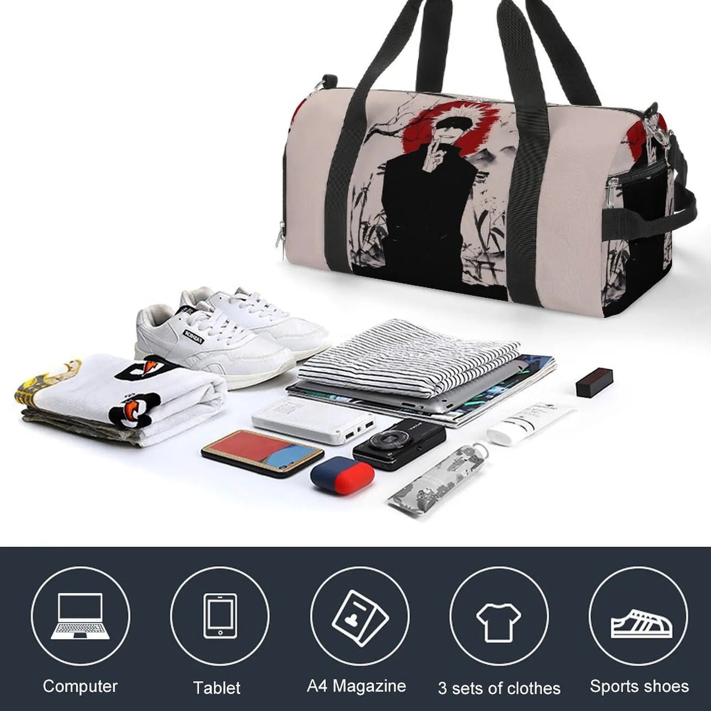 Gojo JJK Anime Gym Bag